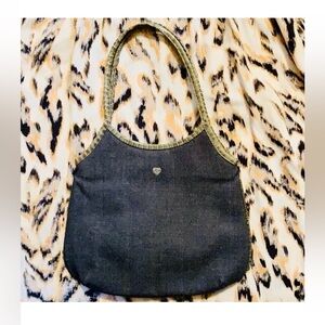 Malini Sulaika small denim handbag
